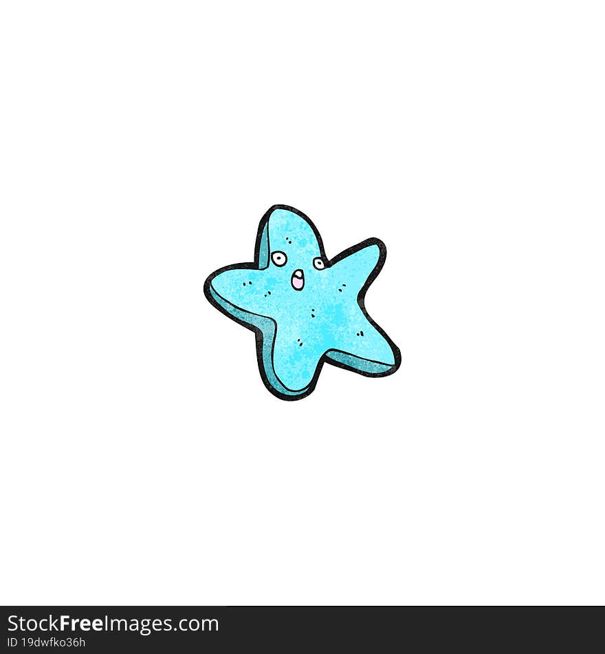 cartoon starfish