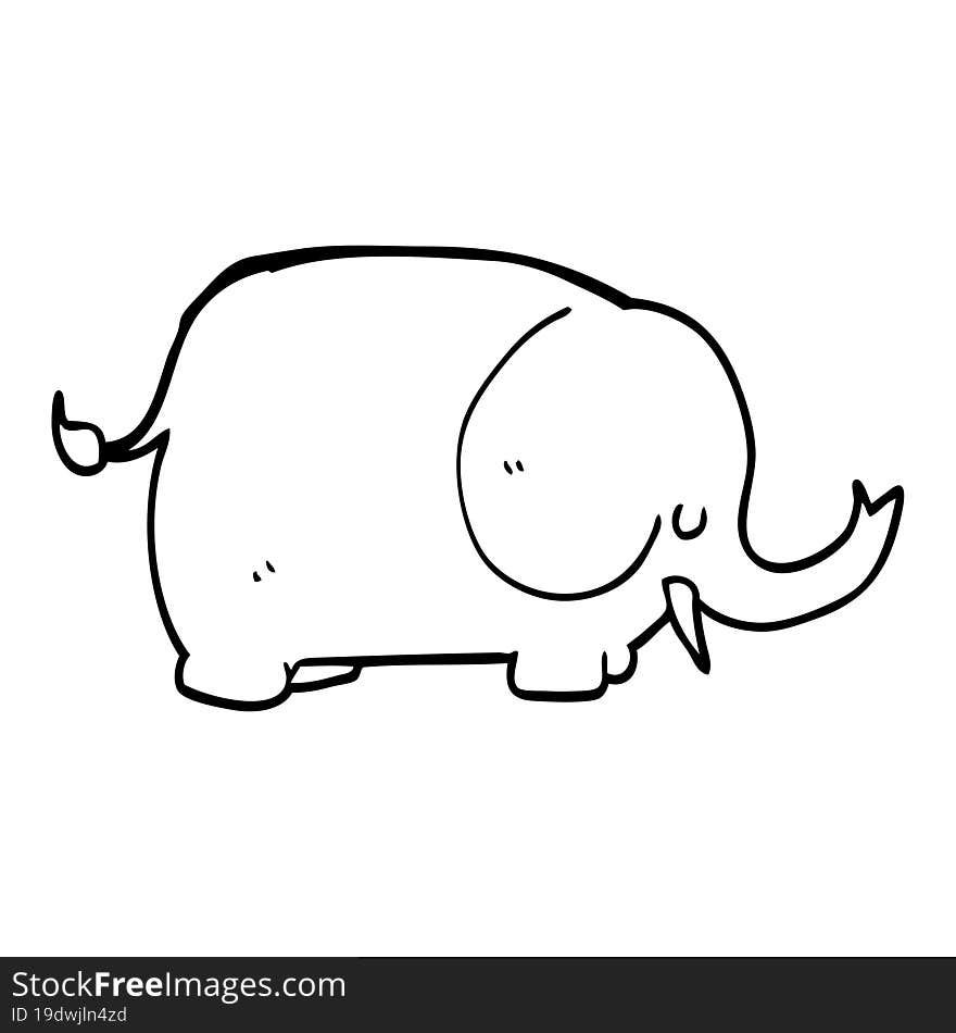 Cartoon Elephant