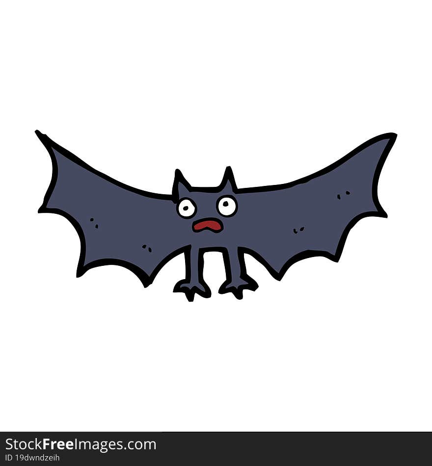 cartoon bat