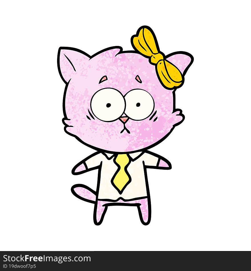 cartoon cat. cartoon cat