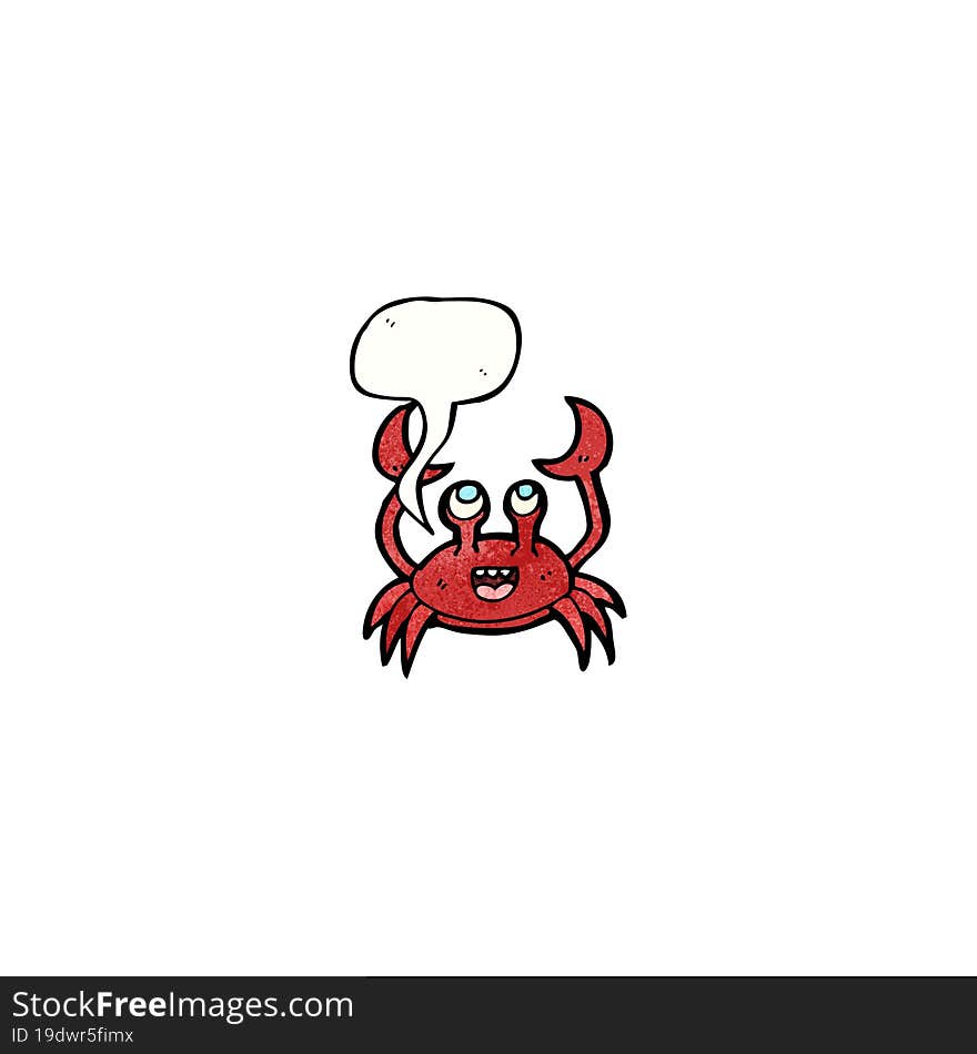 Crab Cartoon