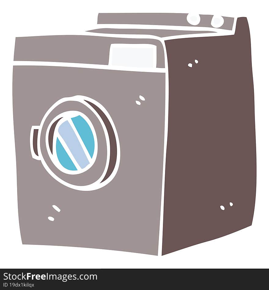 cartoon doodle tumble dryer