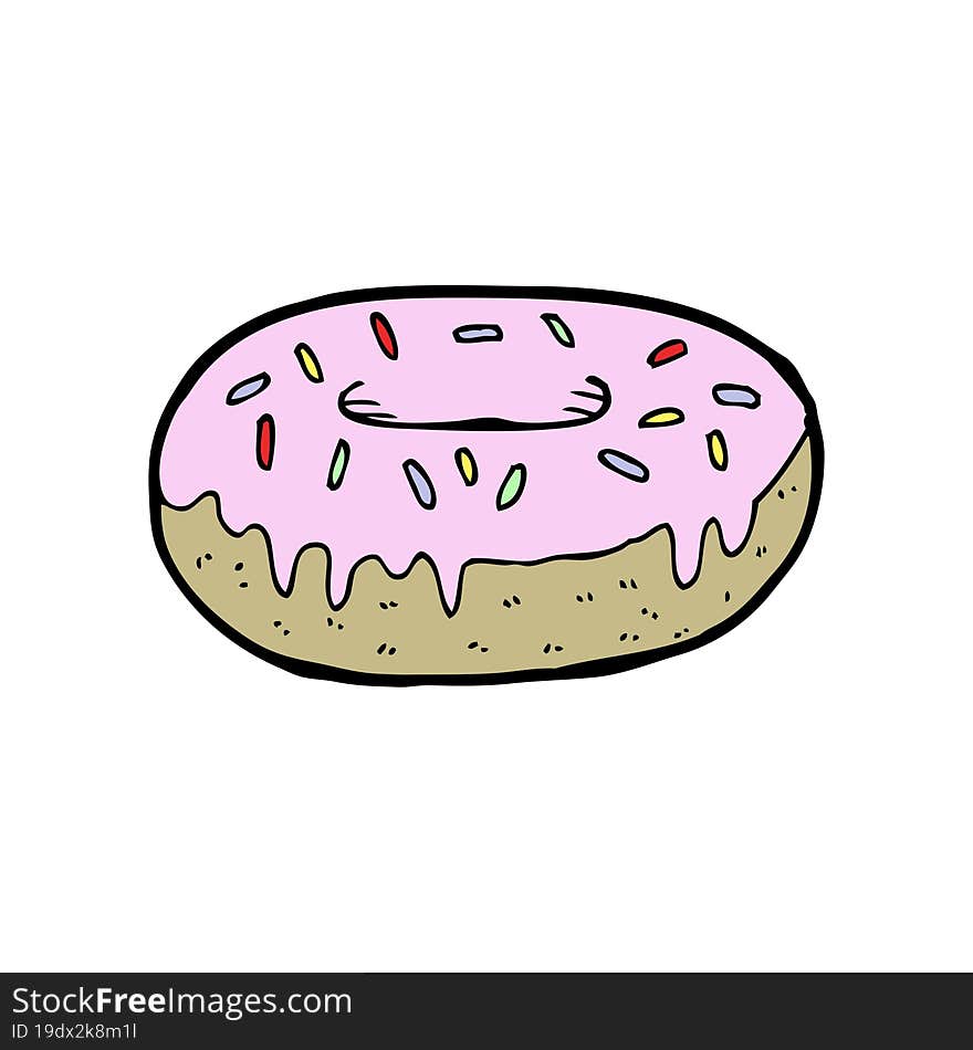 Cartoon Donut