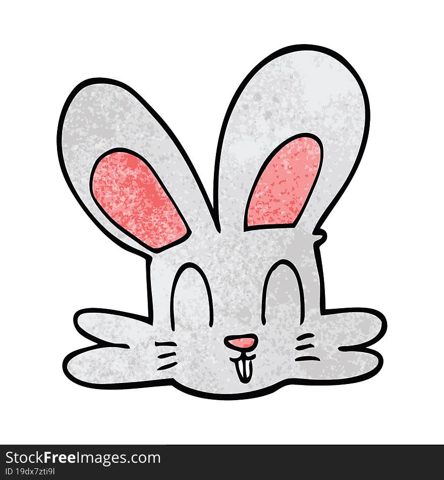 Cartoon Doodle Cute Bunny