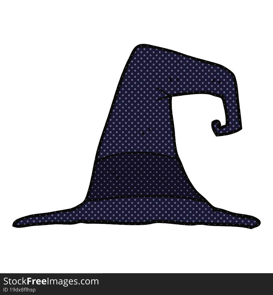 Cartoon Witch Hat