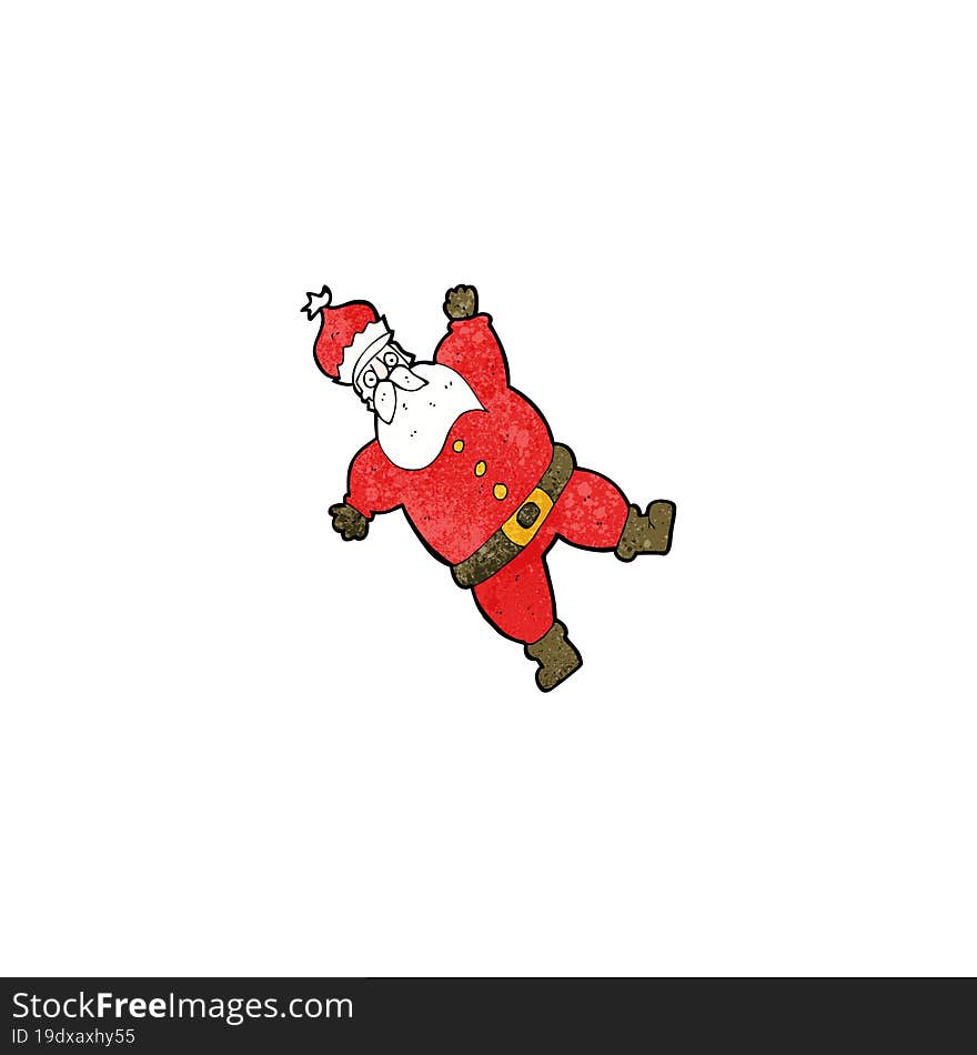 cartoon santa claus