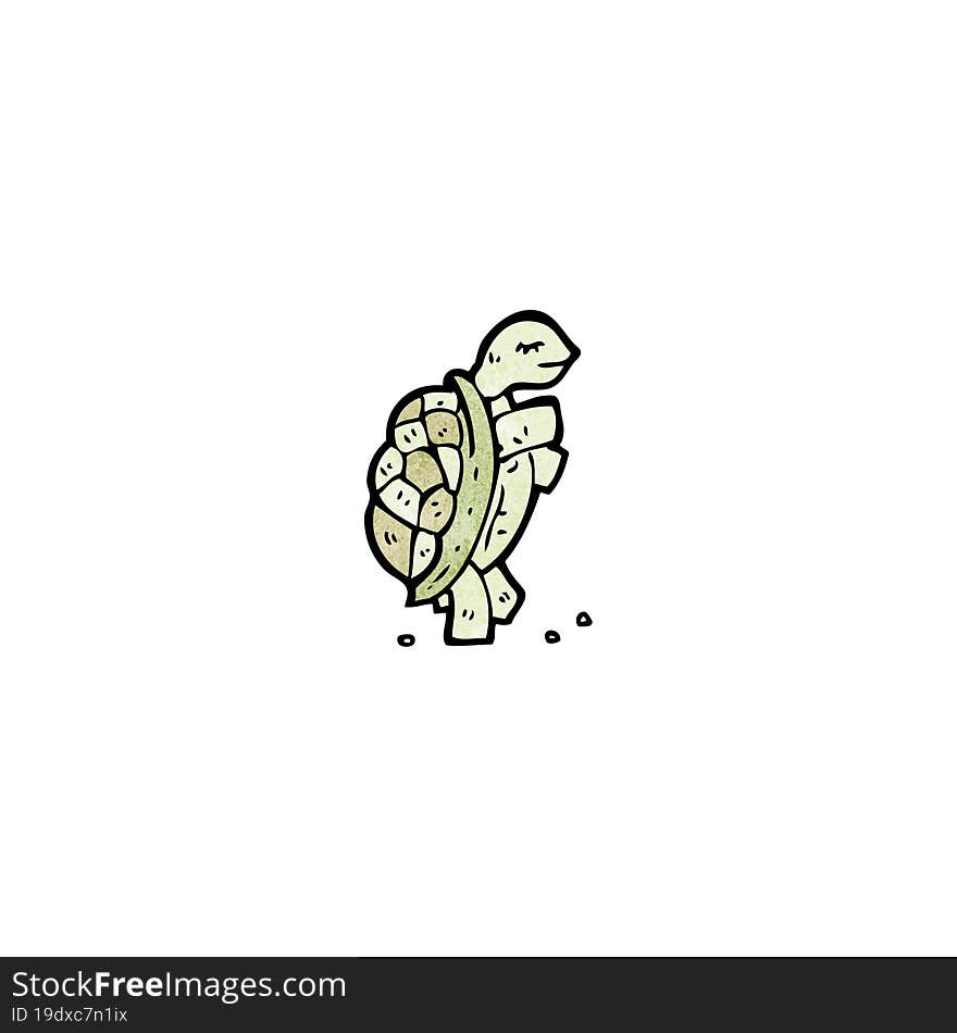 Dancing Tortoise Cartoon