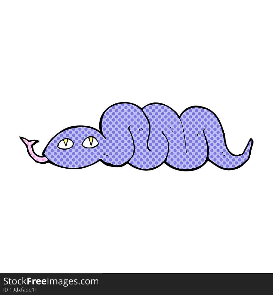 Cartoon Snake