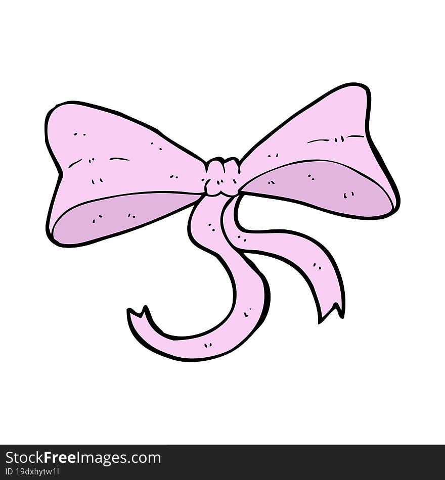 cartoon bow