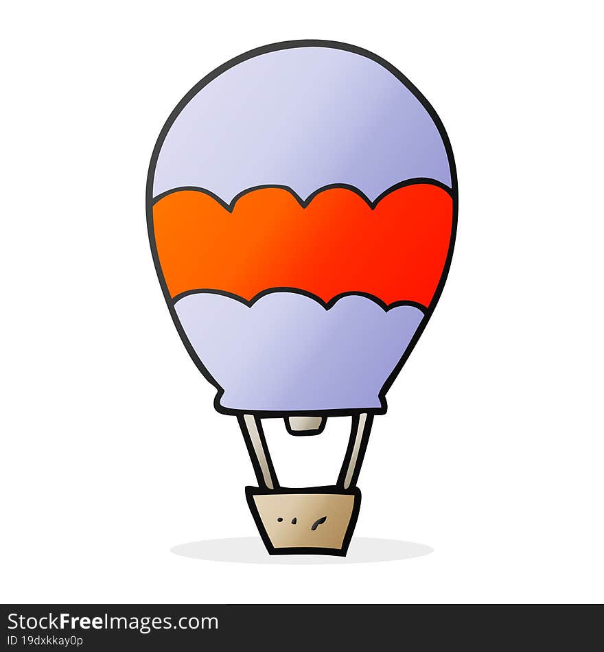 Cartoon Hot Air Balloon