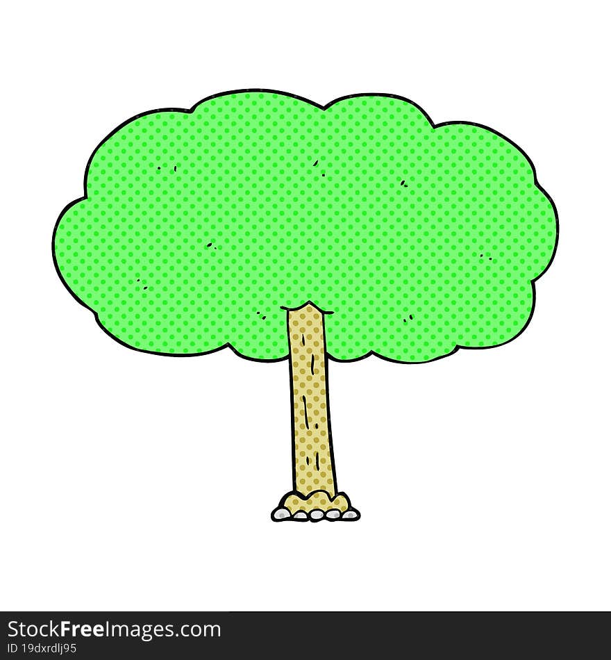 cartoon tree