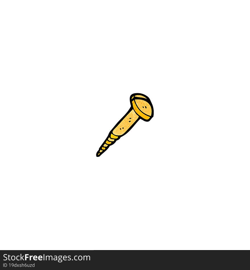 Cartoon Screw