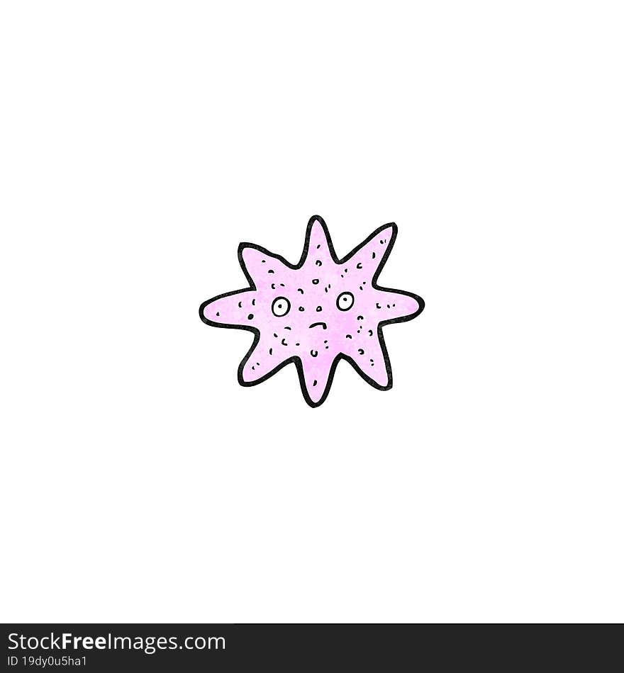 cartoon starfish