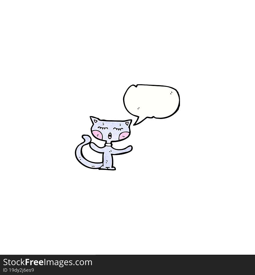 Singing Cat Cartoon