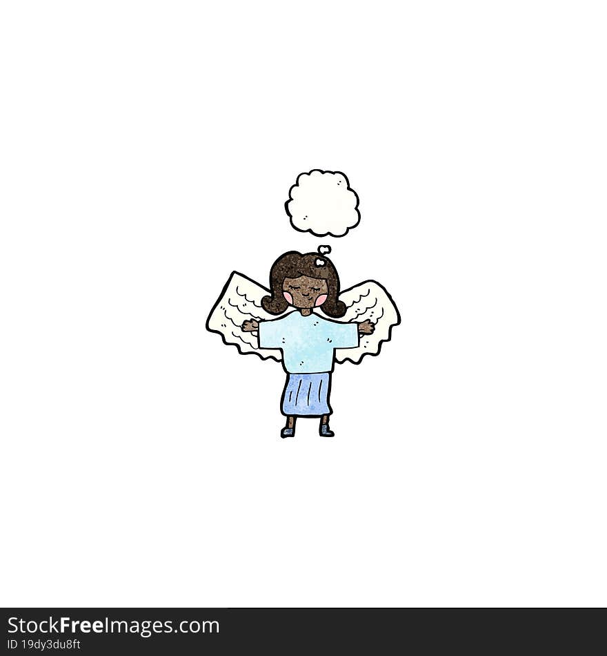 cartoon everyday angel