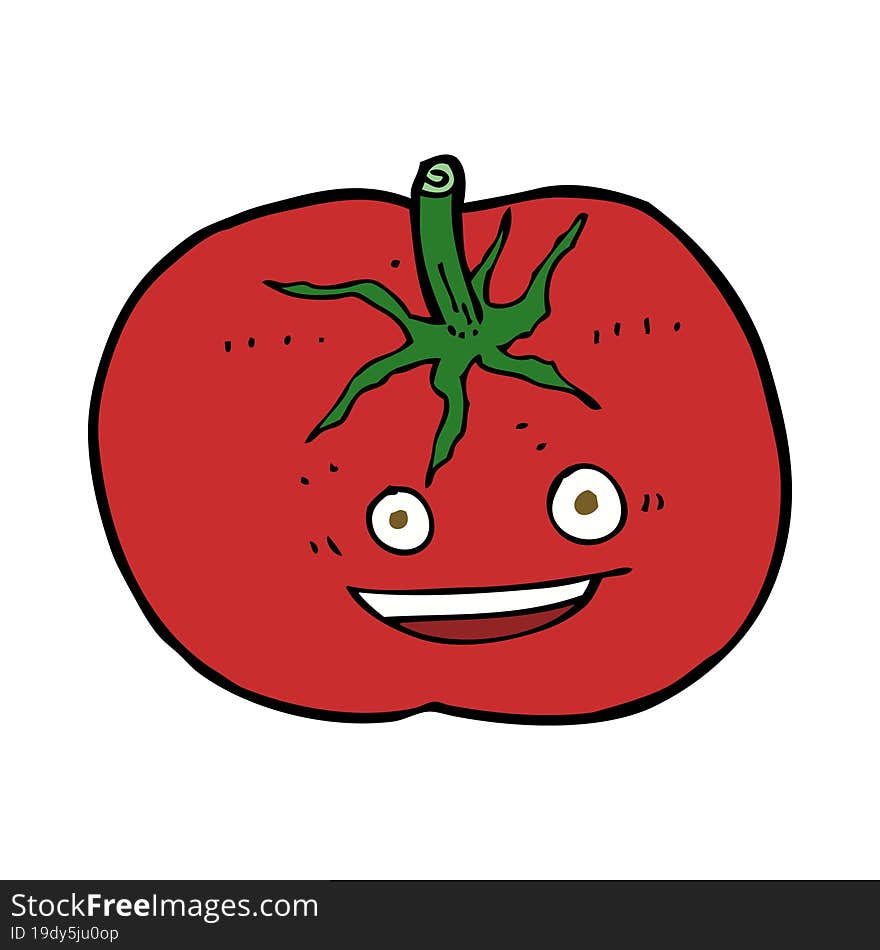 Cartoon Tomato