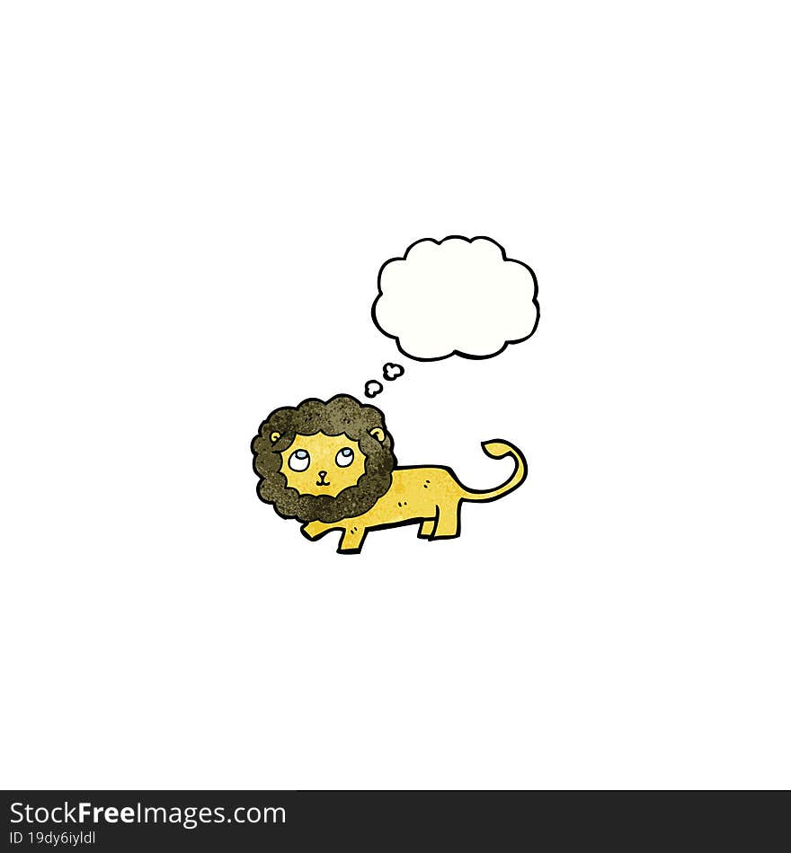 cute cartoon lion