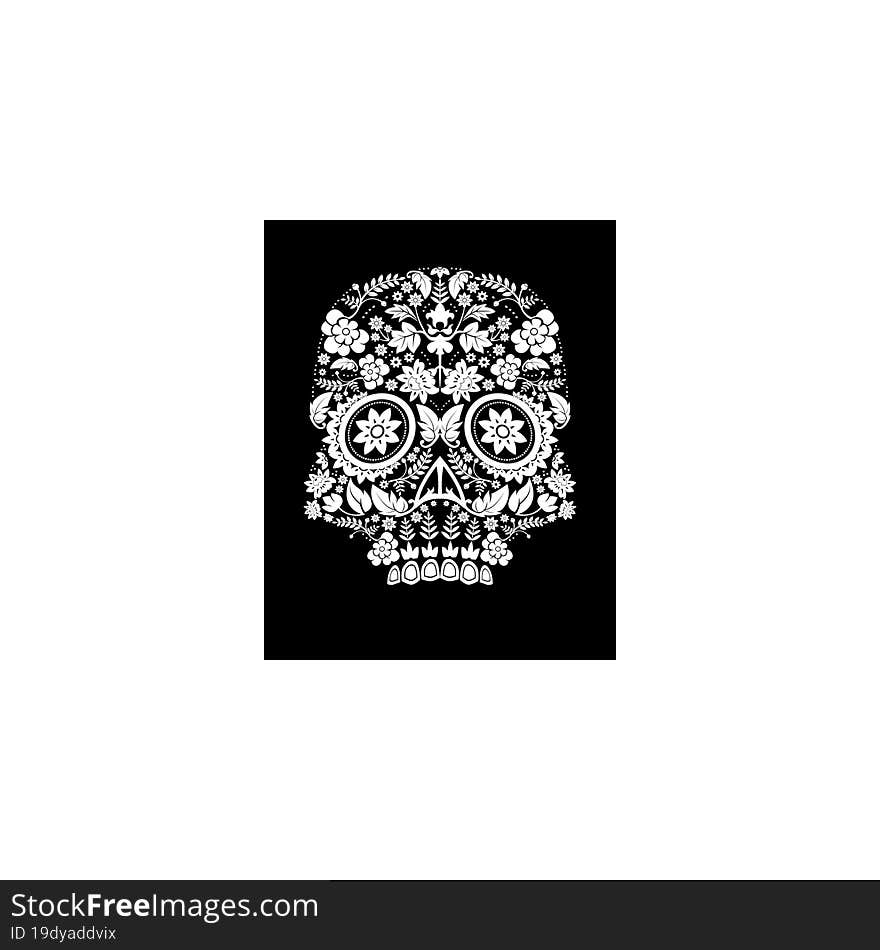 Day Of The Dead Skull