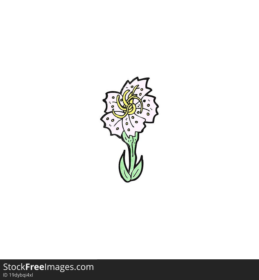 cartoon flower