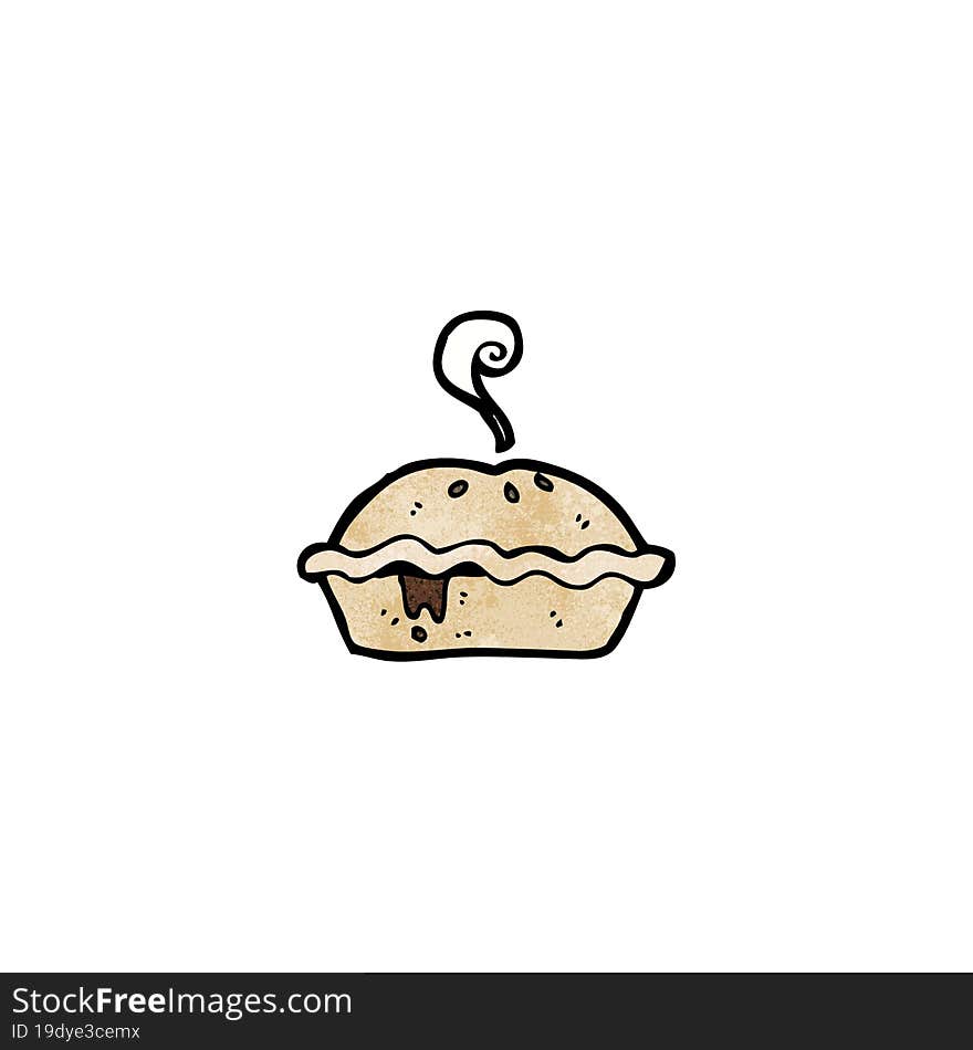 cartoon meat pie