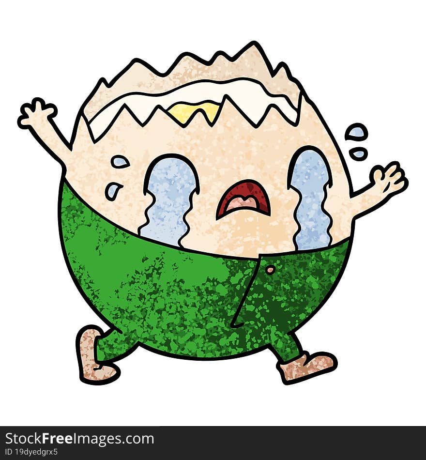 humpty dumpty cartoon egg man crying. humpty dumpty cartoon egg man crying