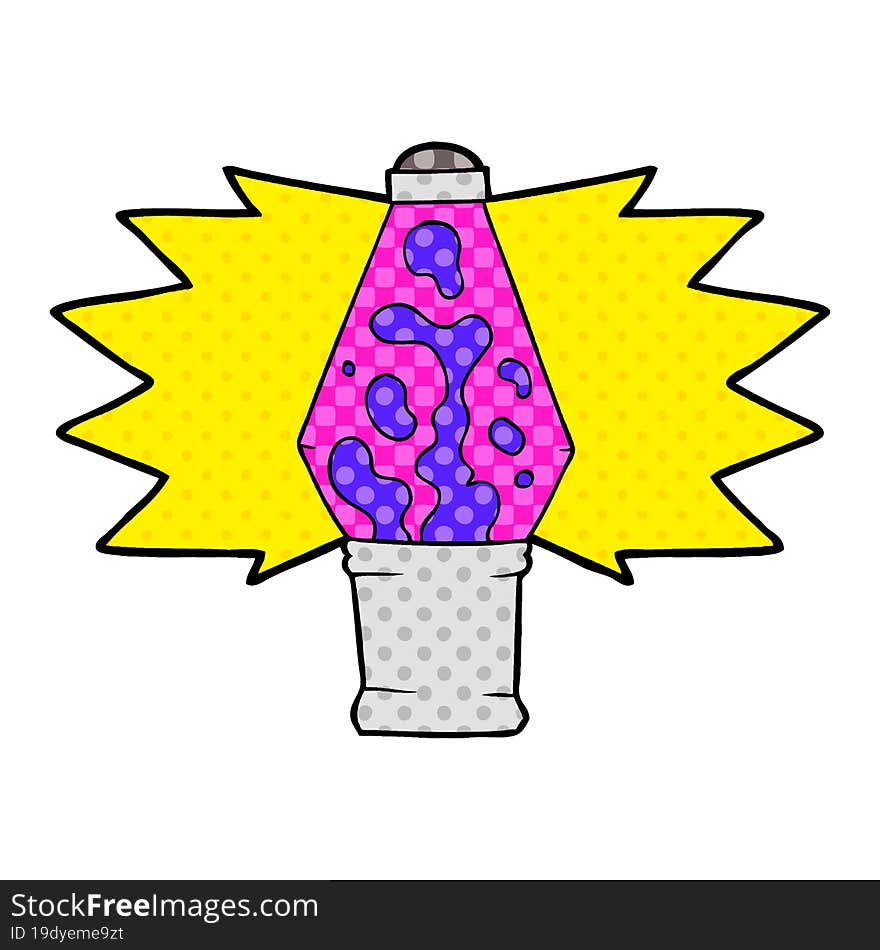 cartoon lava lamp. cartoon lava lamp