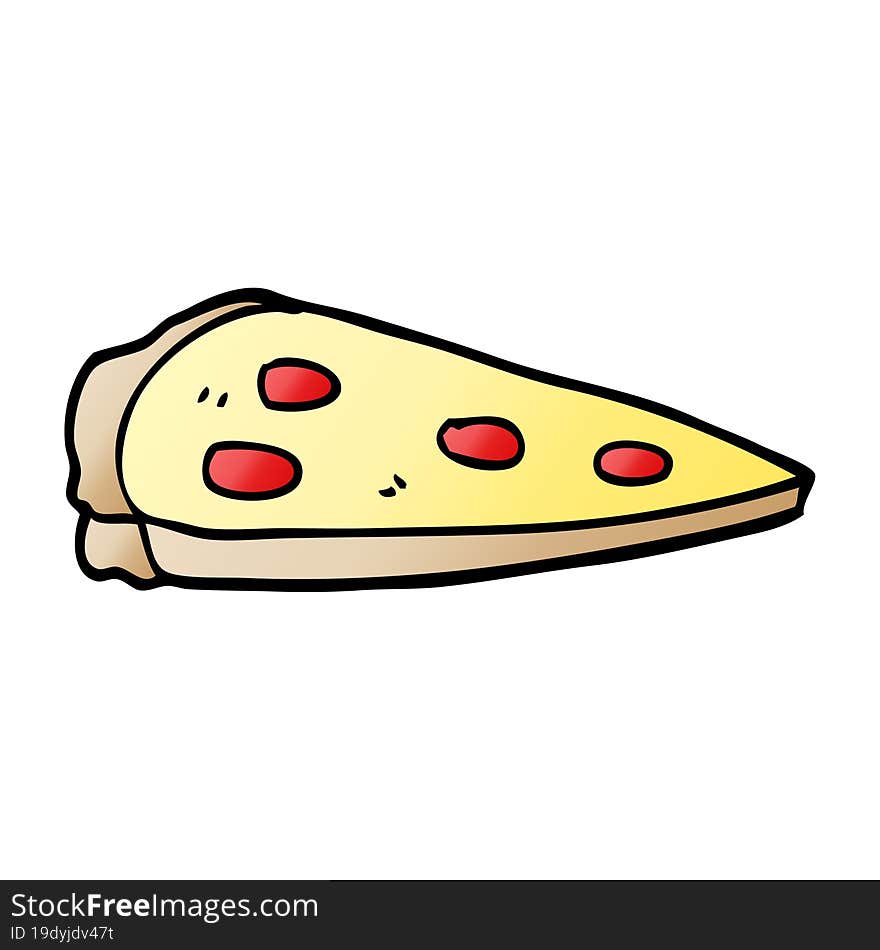 cartoon doodle pizza