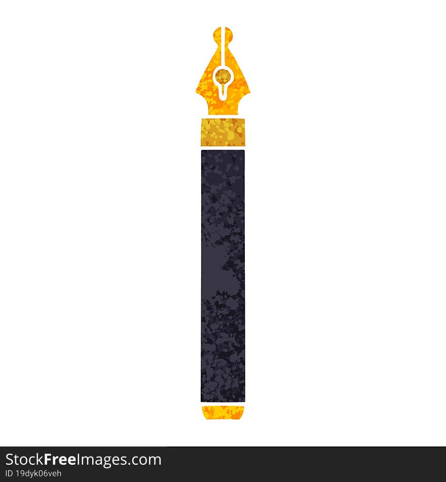 quirky retro illustration style cartoon ink pen