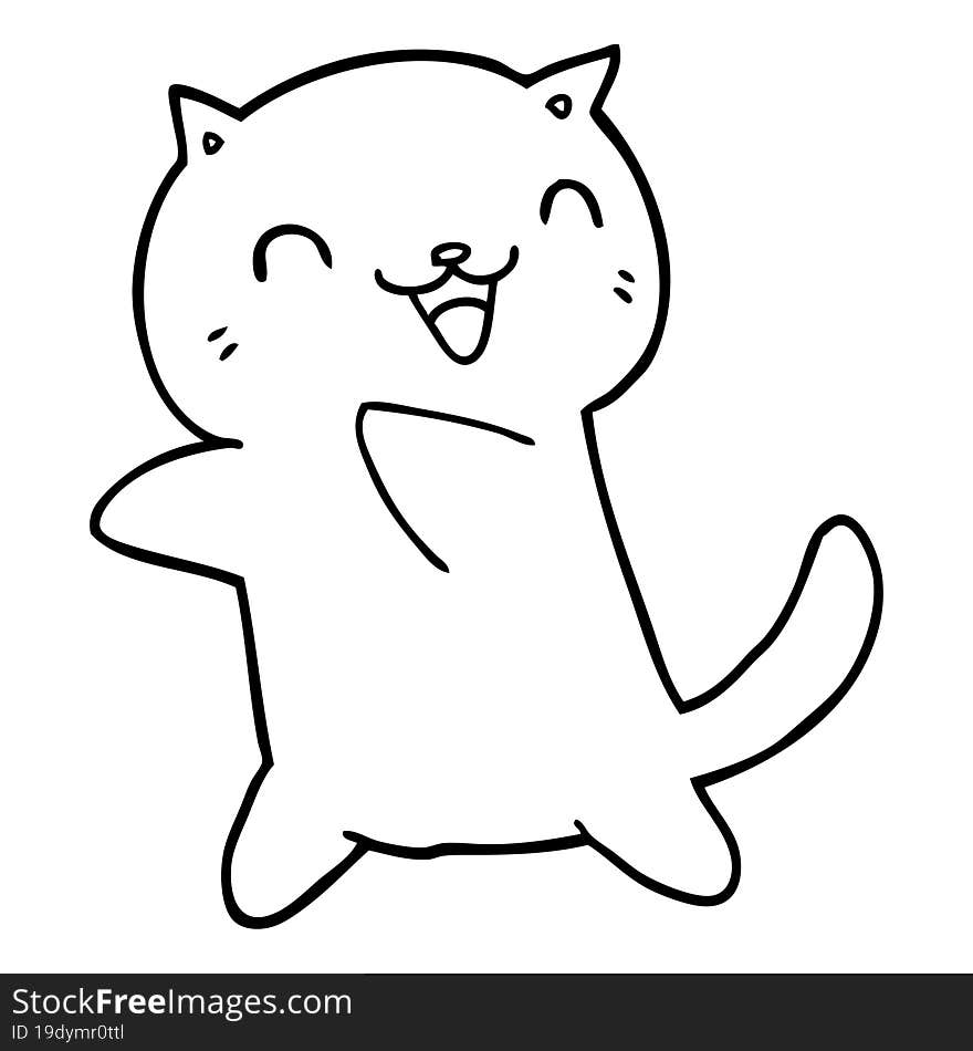 cartoon cat