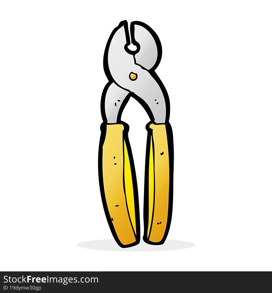 cartoon pliers