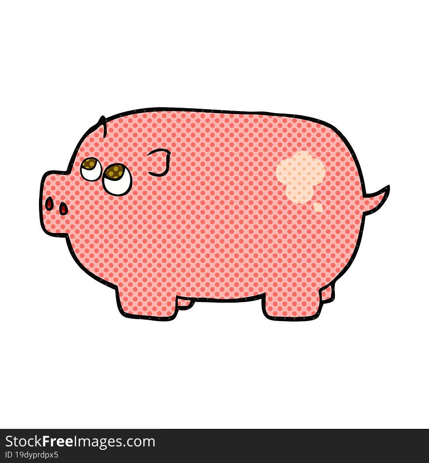 Cartoon Piggy Bank