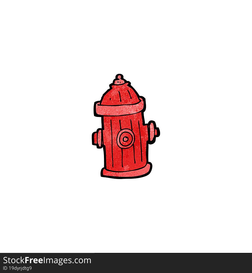 cartoon fire hydrant