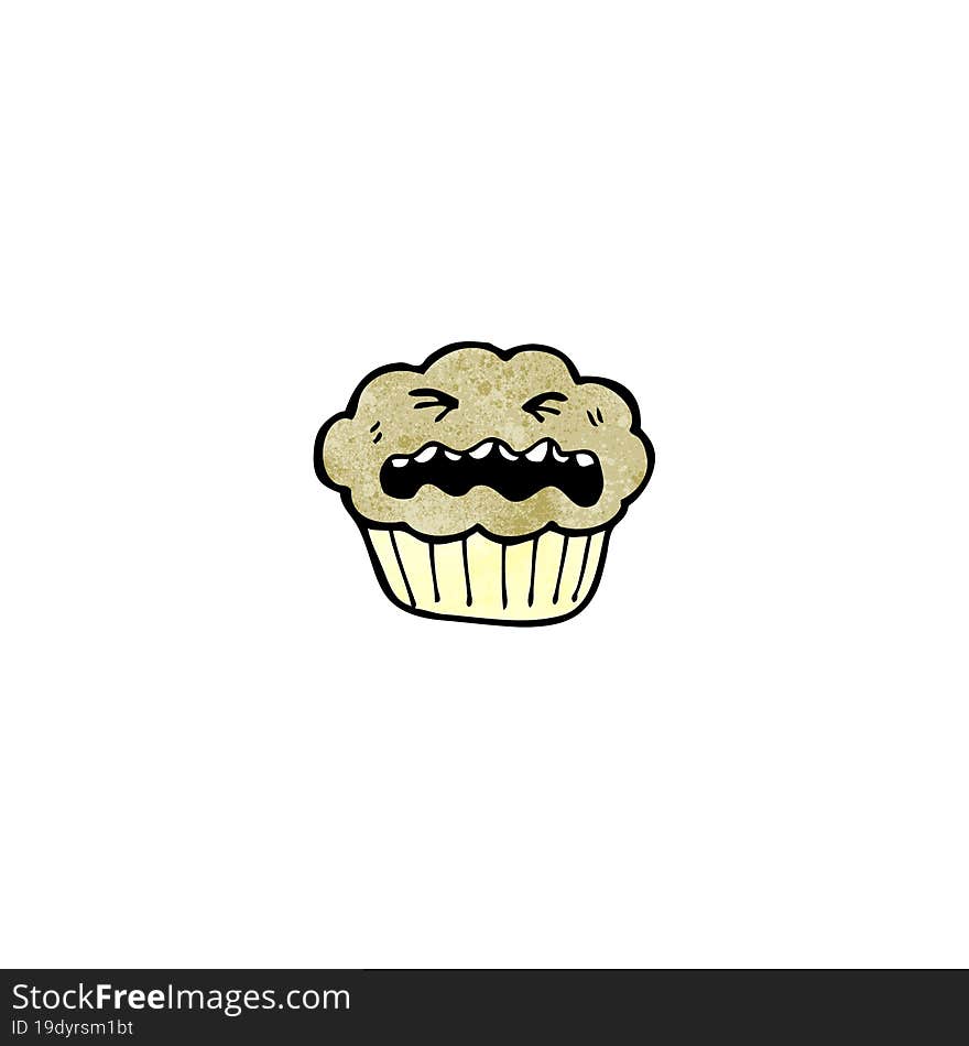 cartoon cupcake