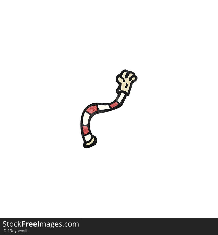 cartoon arm