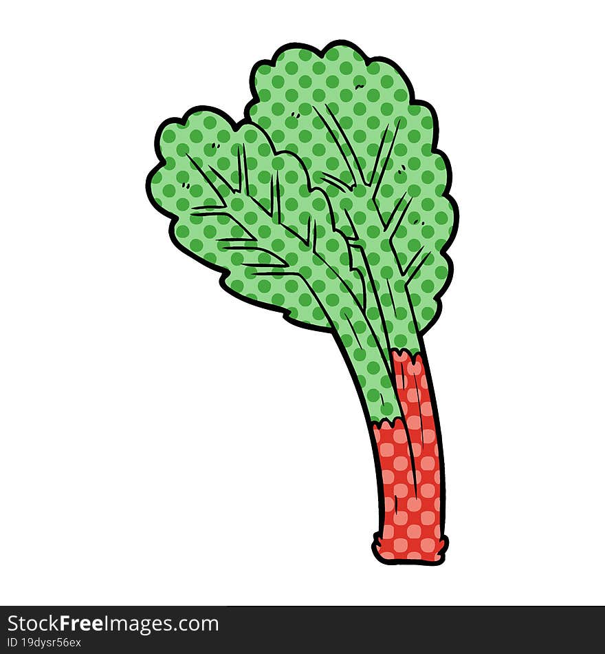 cartoon rhubarb. cartoon rhubarb