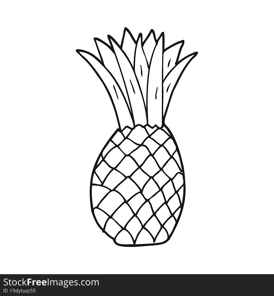 cartoon pineapple