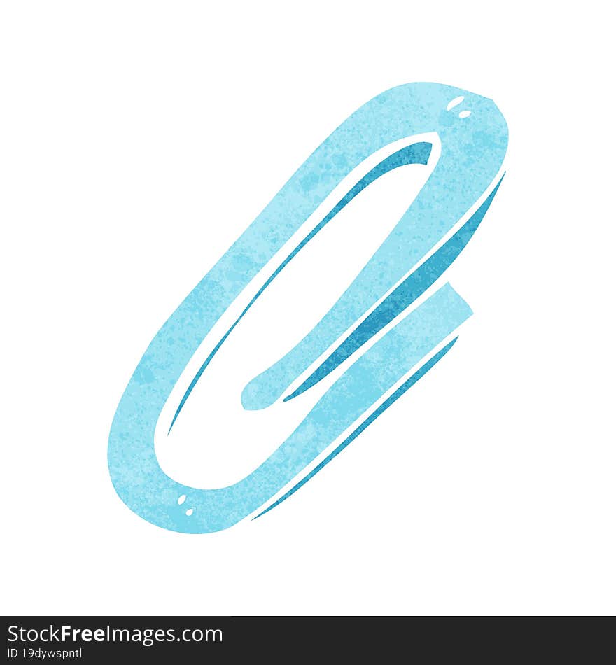 Cartoon Paperclip