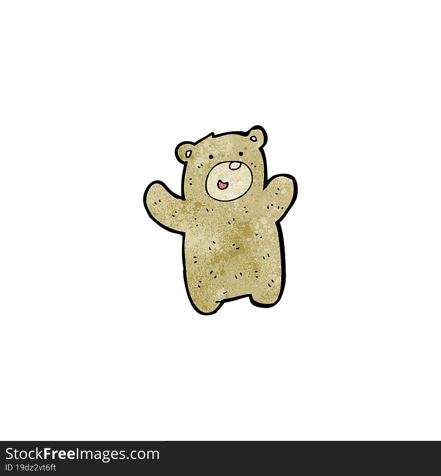 cartoon teddy bear