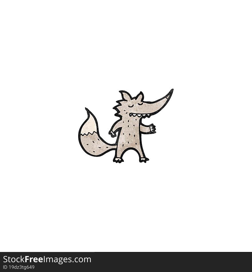 Cartoon Wolf