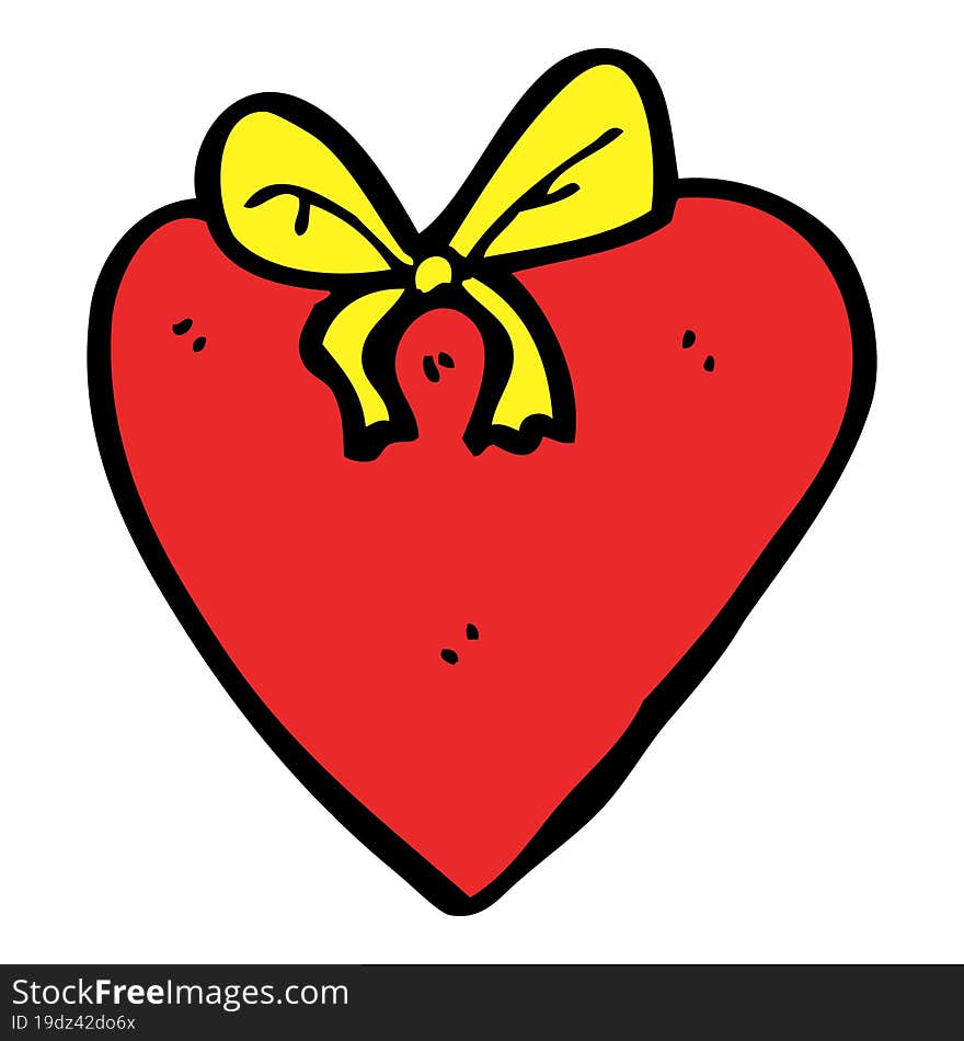 cartoon love heart