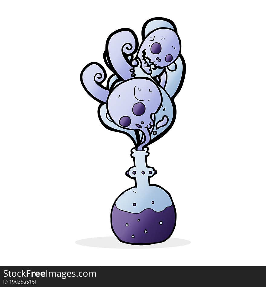 cartoon potion