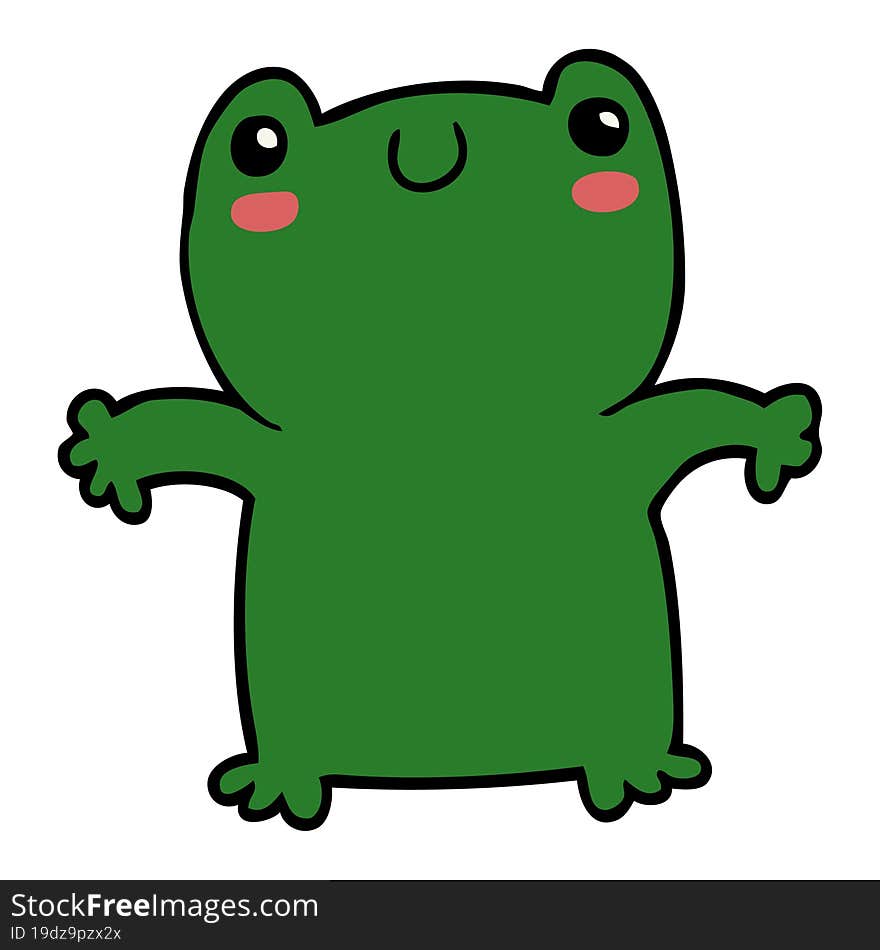 Cartoon Frog