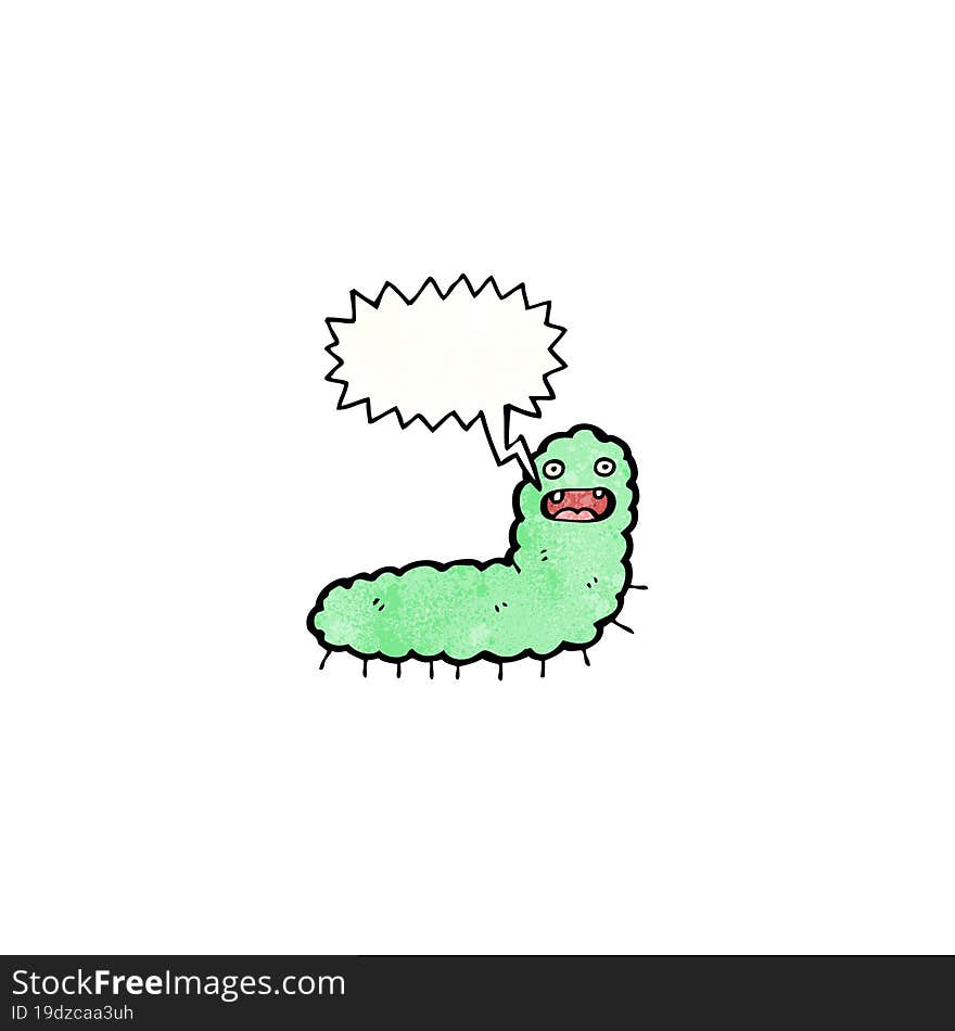 cartoon caterpillar