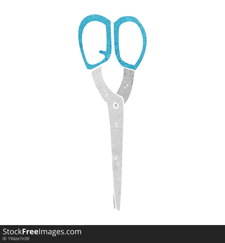 cartoon scissors