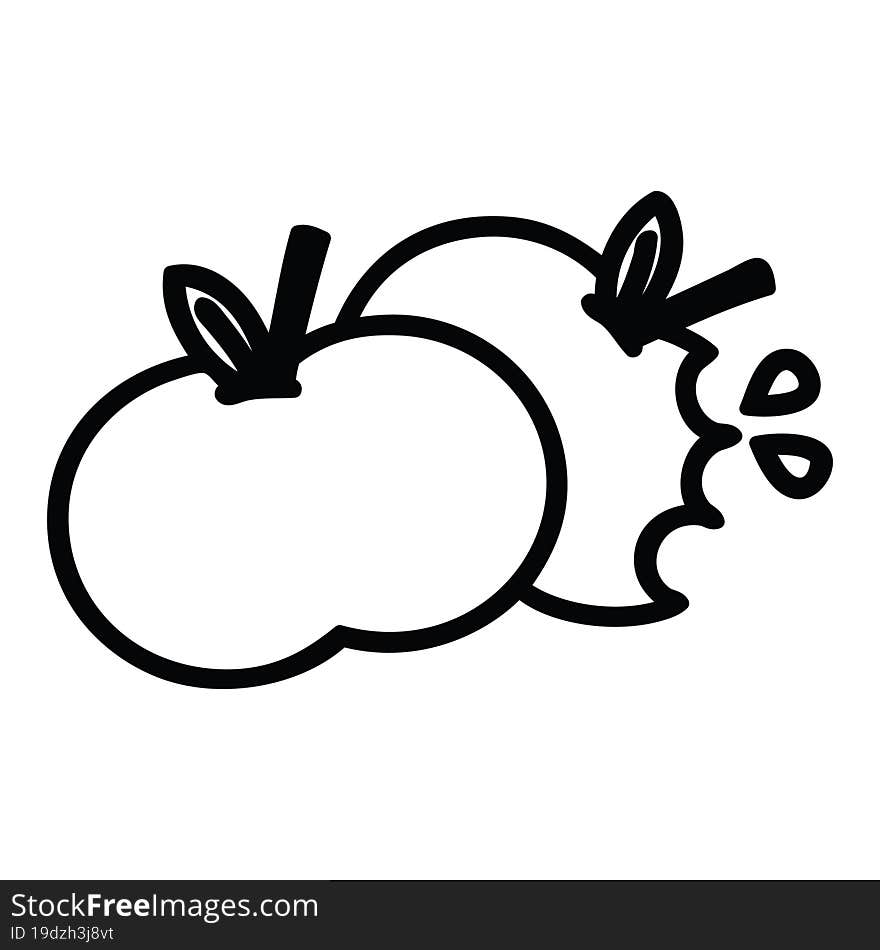 bitten apples icon