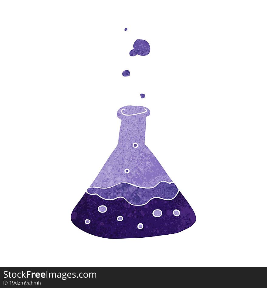 Cartoon Science Chemicals