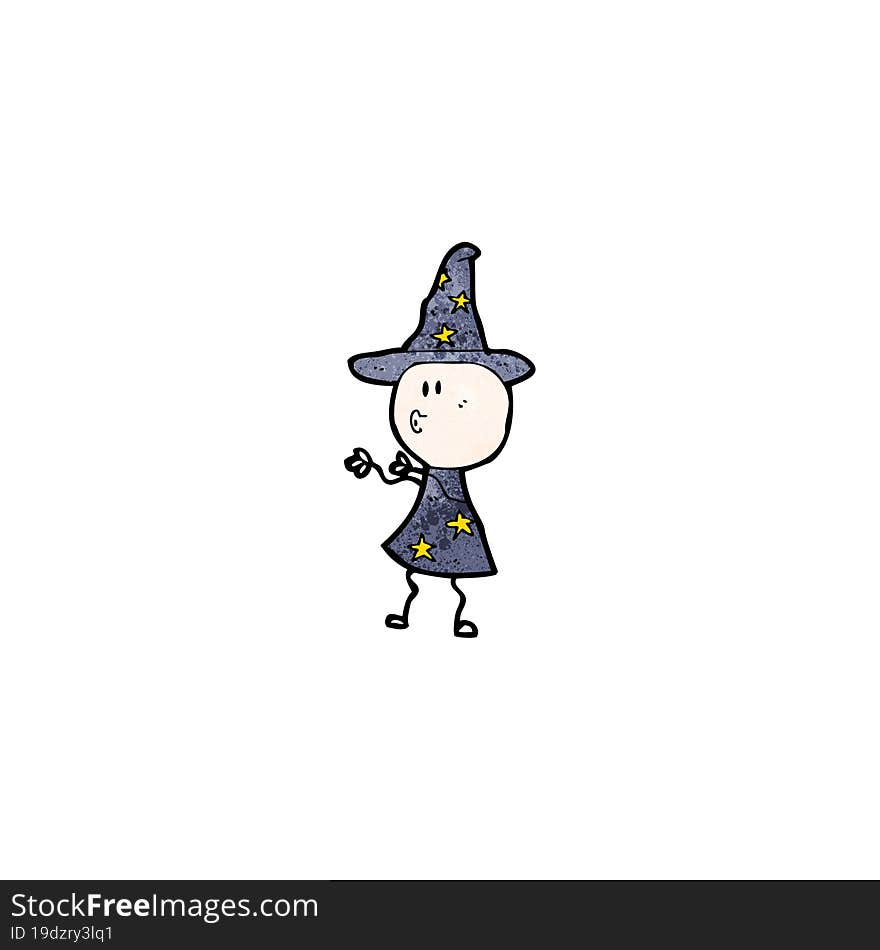 cartoon wizard