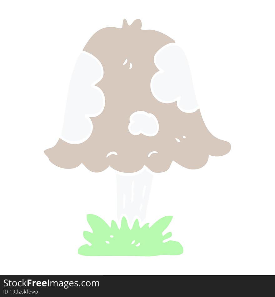 Cartoon Doodle Mushroom