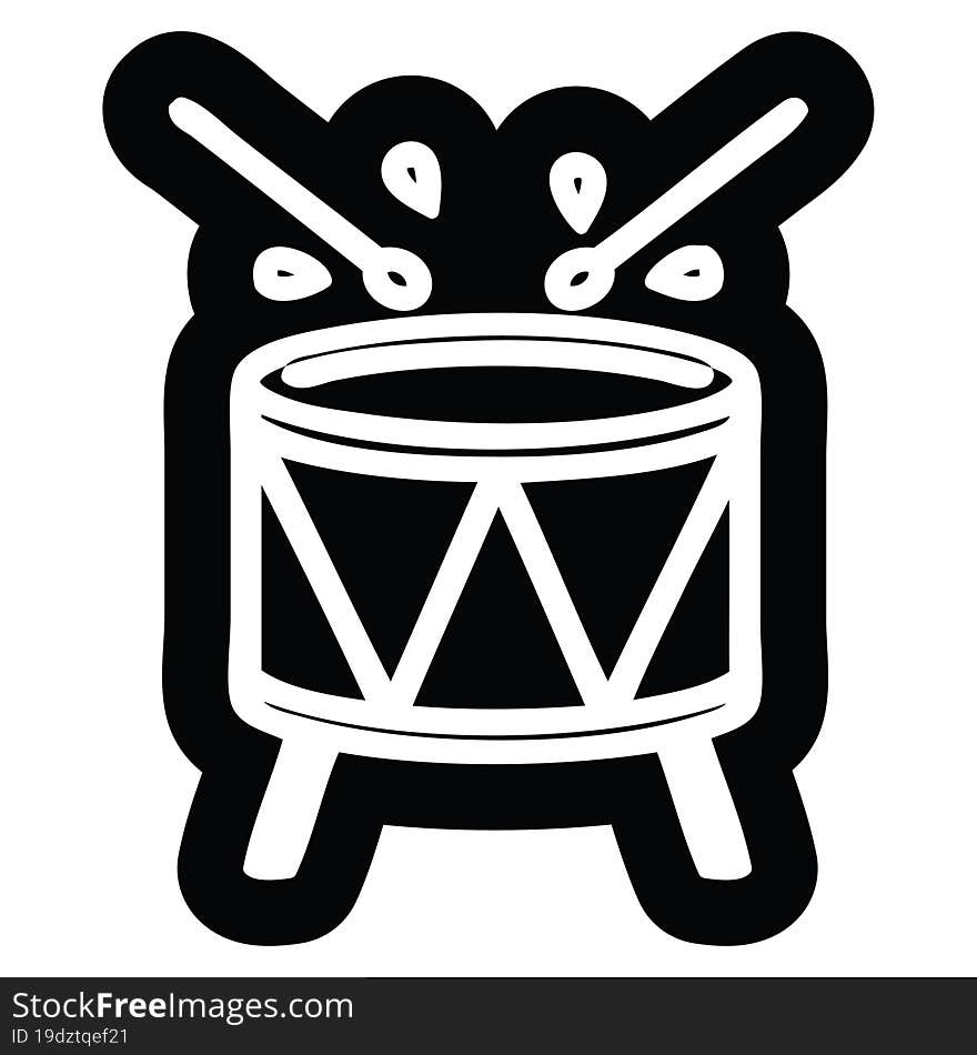 beating drum icon