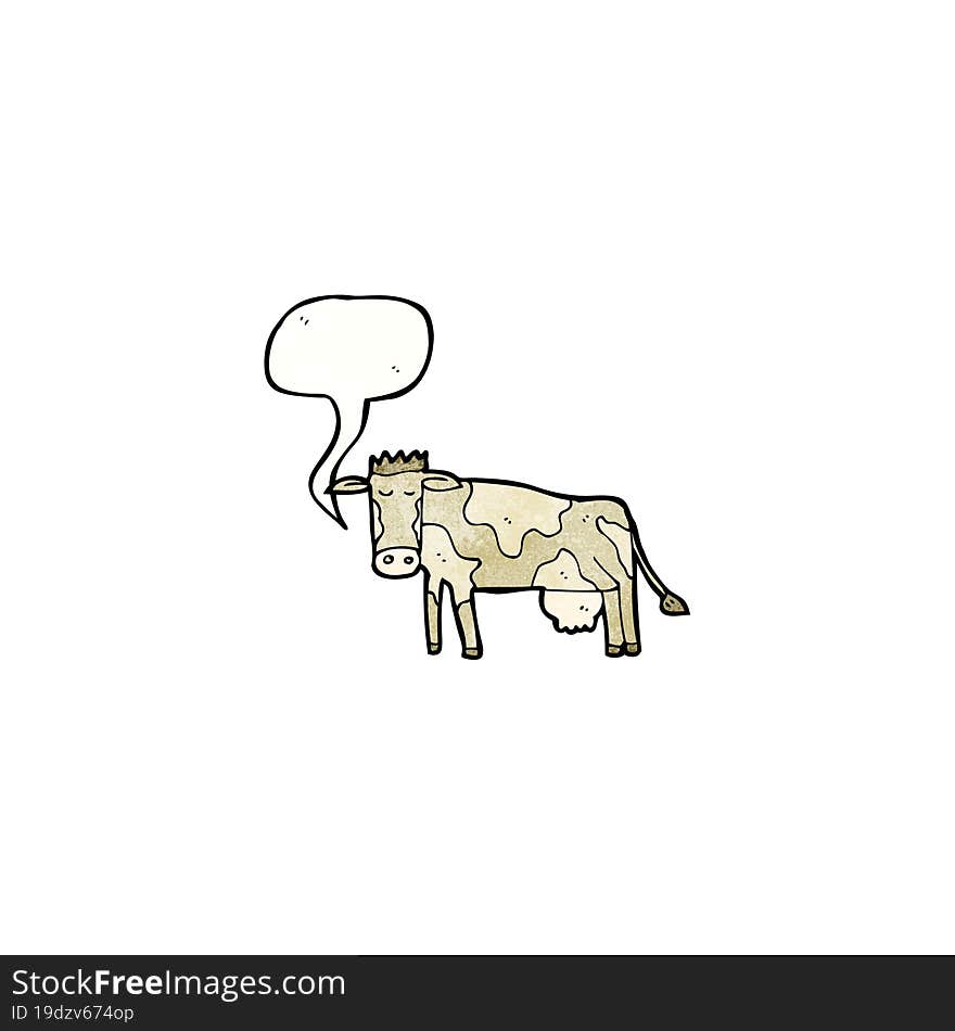 cartoon cow